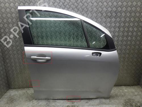 Right front door CITROËN C3 II (SC_) 1.4 HDi 70 (SC8HZC, SC8HR0, SC8HP4) | BP24251474C3 