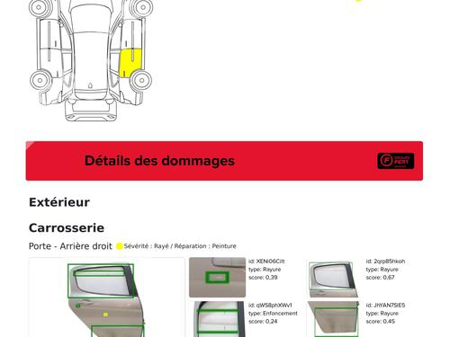 Right rear door PEUGEOT 308 I (4A_, 4C_) 2.0 HDi | BP29220863C5 