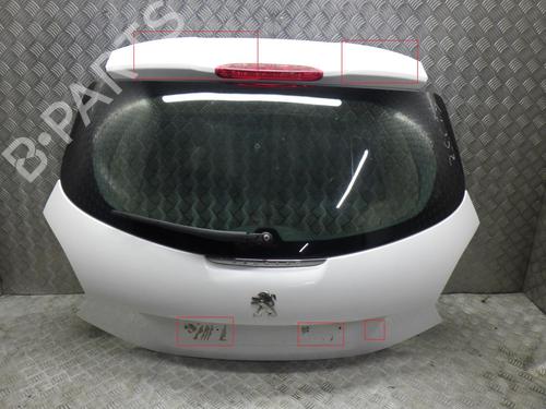 Tailgate PEUGEOT 208 I (CA_, CC_) 1.0 VTi | BP24249060C6 
