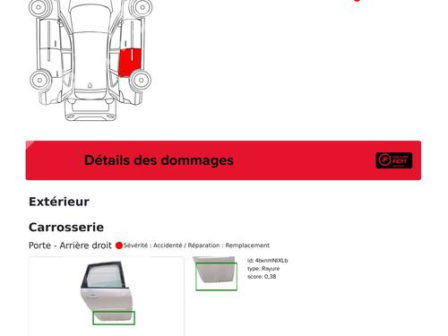Right rear door RENAULT SCÉNIC II (JM0/1_) 1.5 dCi (JM1E, JM16) | BP29518797C5 