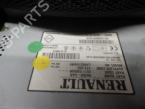 Radio RENAULT CLIO IV (BH_) 1.5 dCi 75 | BP24250571E6