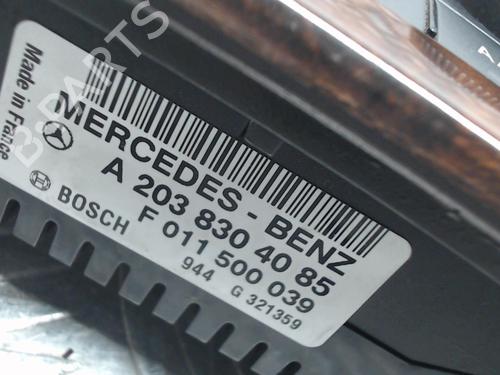 AC Styreenhet / Manøvreringsenhet MERCEDES-BENZ C-CLASS (W203) C 200 CDI (203.007) | BP24249368I5 