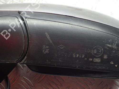 Left mirror PEUGEOT 307 (3A/C) 2.0 HDi 90 | BP24250210C26 