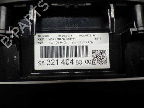 Instrument cluster CITROËN C3 / C3 ORIGIN III (SX) 1.5 BlueHDi 100 (SXYHYP, SXYHTU) | BP24251076C47 
