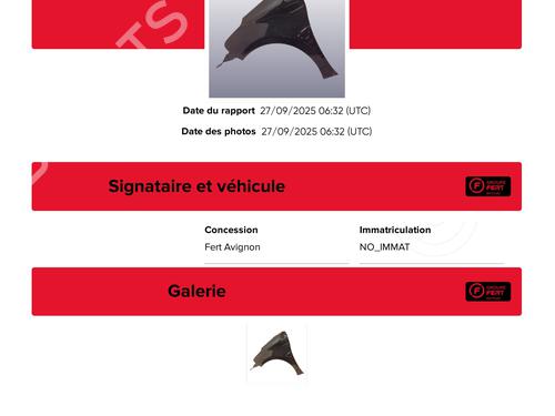 Left front fenders PEUGEOT 208 I (CA_, CC_) 1.6 HDi | BP29220855C41 