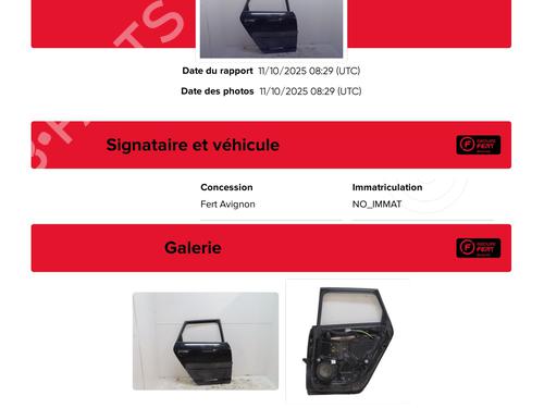 Right rear door AUDI A3 Sportback (8PA) 2.0 TDI 16V | BP29519731C5 