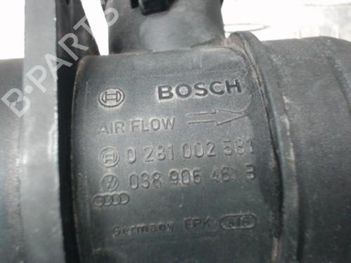 Used Mass air flow sensor Mass air flow sensor SEAT ALTEA (5P1) 1.9 TDI (105 hp) 24249814 24249814
