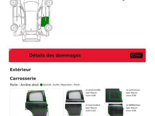 Right rear door CITROËN C3 II (SC_) 1.1 i | BP29052626C5 