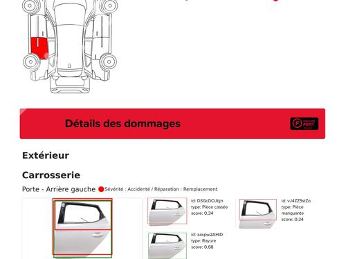 Left rear door SEAT LEON (KL1, KLG) 1.0 TSI | BP24250083C4 