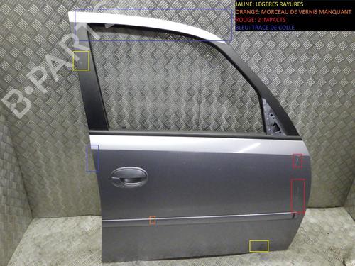 Right front door OPEL MERIVA A MPV (X03) 1.7 CDTI (E75) | BP24245604C3 