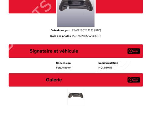 Rear bumper AUDI A3 (8P1) 2.0 TDI 16V | BP29080148C8 