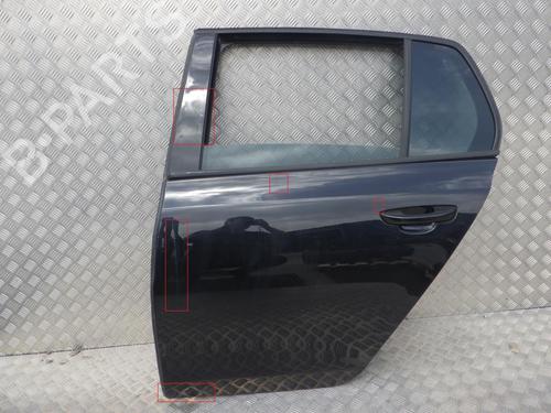 Used Left rear door VW GOLF VI (5K1) 1.4 TSI (122 hp) 24248986