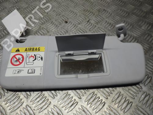 Used Right sun visor Right sun visor OPEL CORSA E (X15) 1.4 Turbo (08, 68) (101 hp) 24245341 24245341