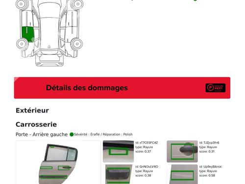 Dør venstre bagtil RENAULT MEGANE II (BM0/1_, CM0/1_) 1.5 dCi (BM02, BM13, BM2A, CM02, CM13) | BP29865234C4 