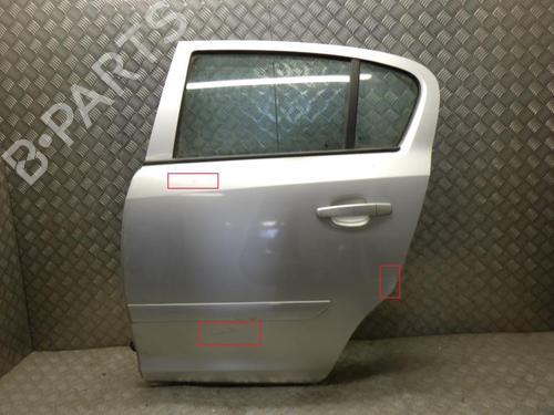 Left rear door OPEL CORSA D (S07) 1.3 CDTI (L08, L68) | BP24251586C4 
