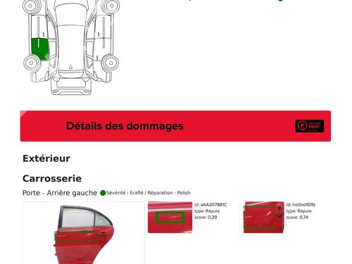 Left rear door TOYOTA AVENSIS (_T25_) 1.8 VVT-i (ZZT251_, ZZT251R) | BP29220814C4 