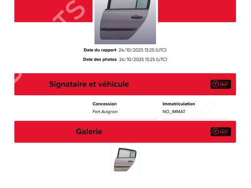 Dør venstre bagtil RENAULT MEGANE II (BM0/1_, CM0/1_) 1.5 dCi (BM02, BM13, BM2A, CM02, CM13) | BP29865234C4 