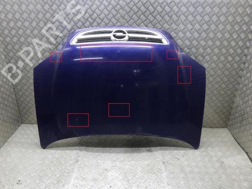 Hood OPEL ZAFIRA A MPV (T98) 2.2 DTI 16V (F75) | BP24251608C1 