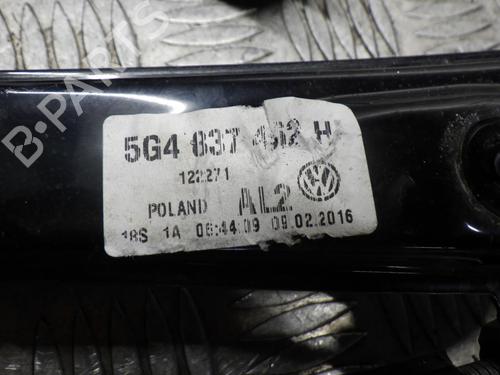 Front right window mechanism VW GOLF VII (5G1, BQ1, BE1, BE2) 2.0 GTD | BP24250898C23 
