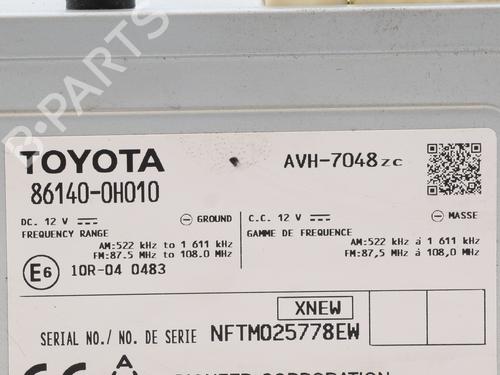 Radio CITROËN C1 II (PA_, PS_) 1.0 VTi 72 | BP32449438E6 