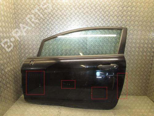 Left front door FORD FIESTA VI (CB1, CCN) 1.6 TDCi | BP24251696C2 