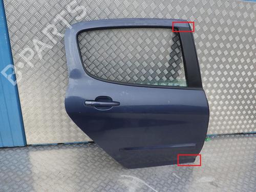 Right rear door PEUGEOT 308 I (4A_, 4C_) 1.6 16V | BP24248797C5 