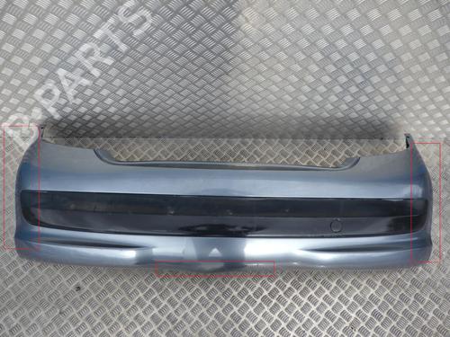 Used Rear bumper PEUGEOT 207 (WA_, WC_) 1.4 16V (88 hp) 24245443