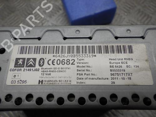 Used Radio Radio PEUGEOT 207 (WA_, WC_) 1.4 HDi (68 hp) 24248590 24248590