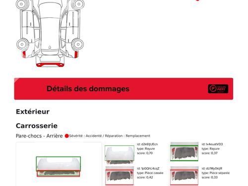 Rear bumper RENAULT ZOE (BFM_) ZOE | BP31065009C8 