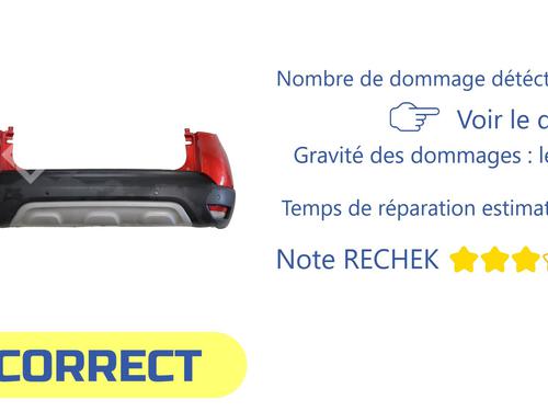 Used Rear bumper Rear bumper RENAULT CAPTUR I (J5_, H5_) 1.3 TCe 150 (J5NK, J5JS) (150 hp) 32290593 32290593