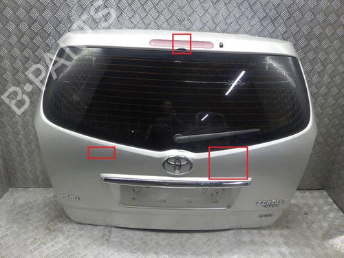 Used Tailgate TOYOTA COROLLA Verso (ZER_, ZZE12_, R1_) 2.2 D-4D (AUR10_, AUR10R) (136 hp) 24246940