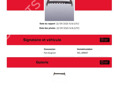 Rear bumper RENAULT KANGOO (KC0/1_) D 55 1.9 (KC0D) | BP29080152C8