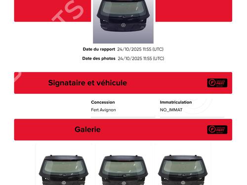 Tailgate VW GOLF VII (5G1, BQ1, BE1, BE2) 1.4 TSI | BP29863230C6