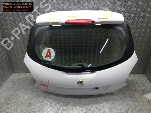 Used Tailgate PEUGEOT 208 I (CA_, CC_) 1.6 HDi / BlueHDi 75 (75 hp) 24251354