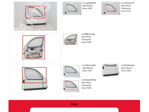 Right front door PEUGEOT PARTNER Box Body/MPV (5_, G_) 1.9 D | BP29518808C3 