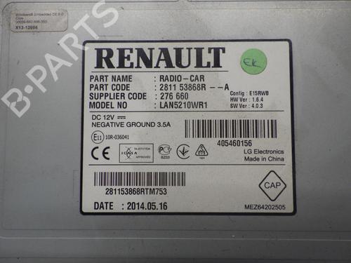 Radio RENAULT CLIO IV (BH_) 1.5 dCi 75 | BP24248567E6 