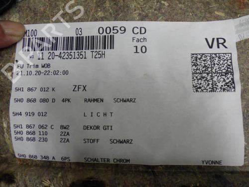 Front right panel VW GOLF VIII (CD1, DA1) 2.0 TDI GTD | BP24251236C59 - Image 5