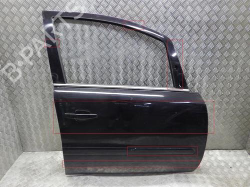Used Right front door OPEL ZAFIRA / ZAFIRA FAMILY B (A05) 1.7 CDTI (M75) (125 hp) 24251232