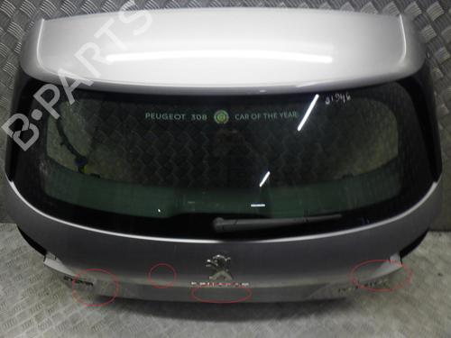 Used Tailgate PEUGEOT 308 II (LB_, LP_, LW_, LH_, L3_) 1.6 HDi / BlueHDi 115 (115 hp) 24245478
