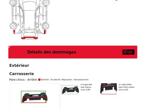 Pare-chocs arrière MERCEDES-BENZ A-CLASS (W176) A 200 (176.043) | BP30762065C8 