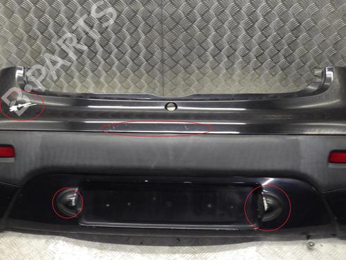 Used Rear bumper PEUGEOT 107 (PM_, PN_) 1.0 (68 hp) 24244759