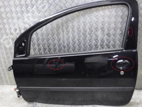 Used Left front door PEUGEOT 107 (PM_, PN_) 1.0 (68 hp) 24246369
