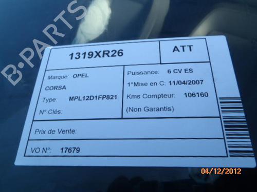 Warning switch OPEL CORSA D (S07) 1.4 (L08, L68) | BP24247836I22 - Image 7