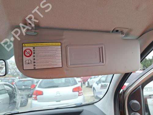 Right sun visor CITROËN NEMO Box Body/MPV (AA_) 1.3 HDi 75 | BP31712890I2  - Image 5