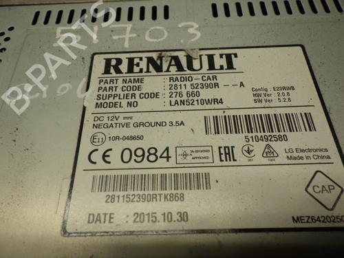 Radio RENAULT CLIO IV (BH_) 1.5 dCi 75 | BP24246786E6 