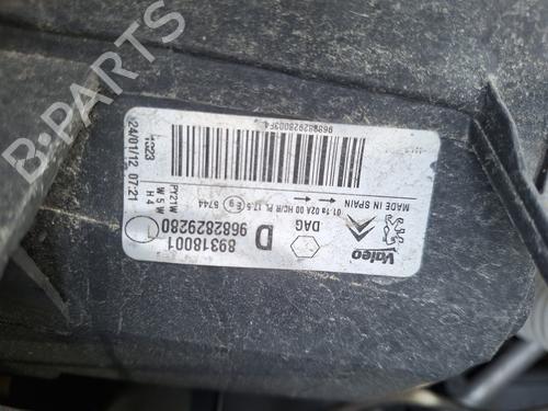 Right headlight PEUGEOT PARTNER Tepee 1.6 HDi | BP29372045C29 