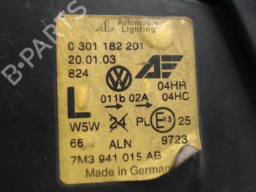 Left headlight VW SHARAN (7M8, 7M9, 7M6) 1.9 TDI | BP24251521C28 
