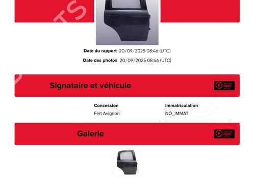 Right rear door CITROËN C3 II (SC_) 1.1 i | BP29052626C5 