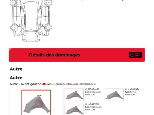 Left front fenders RENAULT SCÉNIC III (JZ0/1_) 1.5 dCi | BP29220842C41 