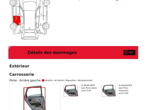 Left rear door RENAULT SCÉNIC II (JM0/1_) 1.9 dCi (JM0G, JM12, JM1G, JM2C) | BP29518799C4 